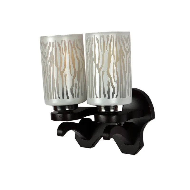 Timber Glow Glass Wall Lamp media 5