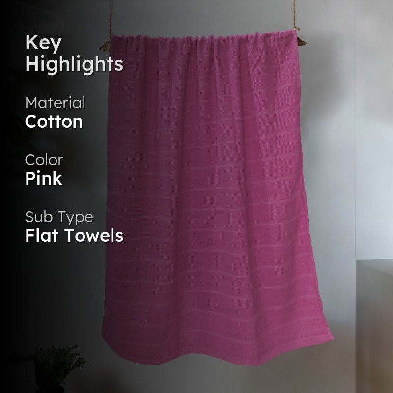 Sarda Bath Towel - Pink media 2