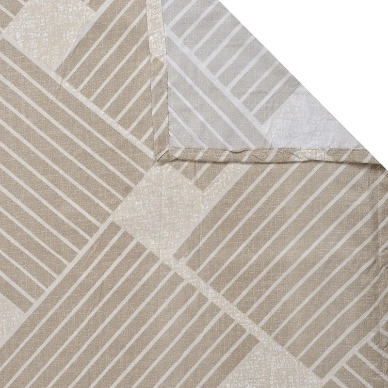 ShadeLoom Bedsheet (Beige) - 300 GSM media 7