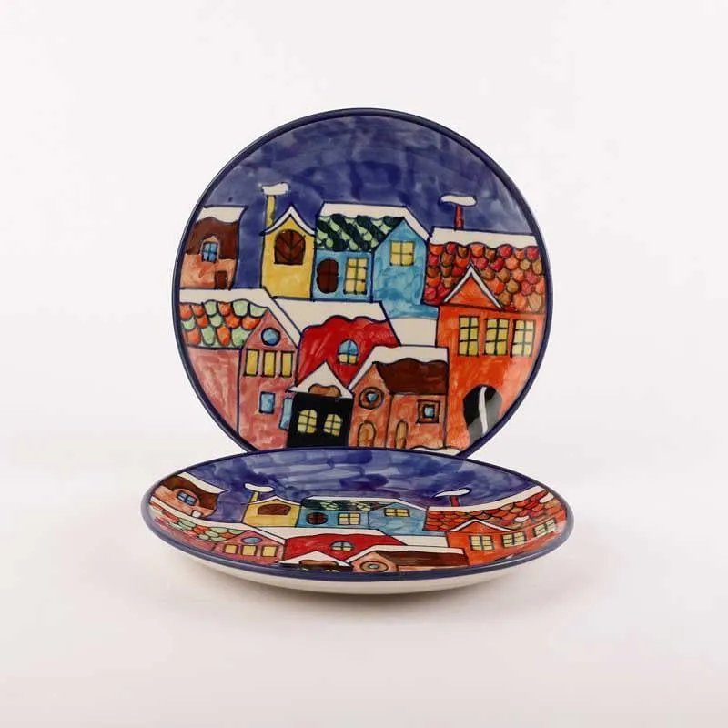 Snow City Dinner Plate - Set Of Two media 8