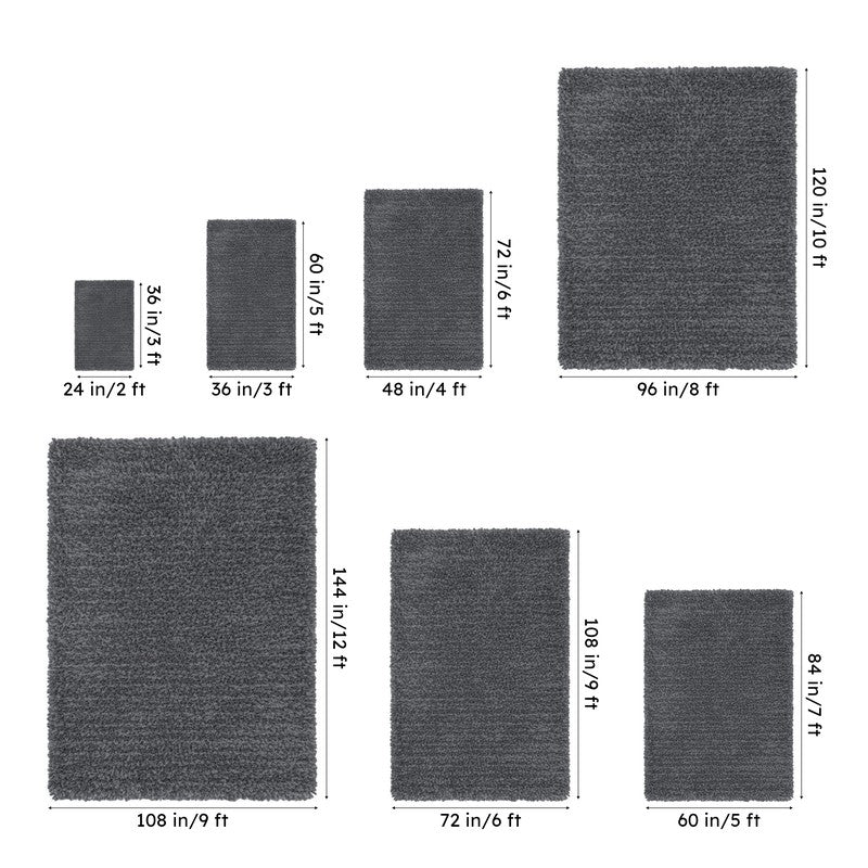 Table Tufted Woven Whisper Rug - Grey media 13