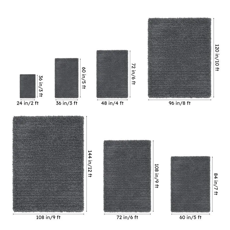 Table Tufted Woven Whisper Rug - Grey media 13