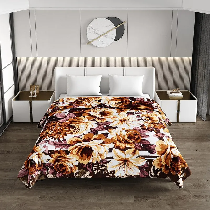 Monte Carlo Autumn Blossom Blanket - 1000 GSM media 3