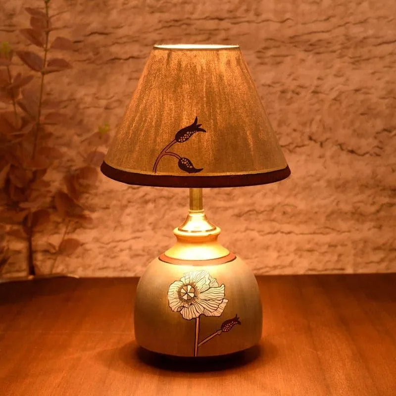Fadeela Terracotta Table Lamp - Multicolor media 1