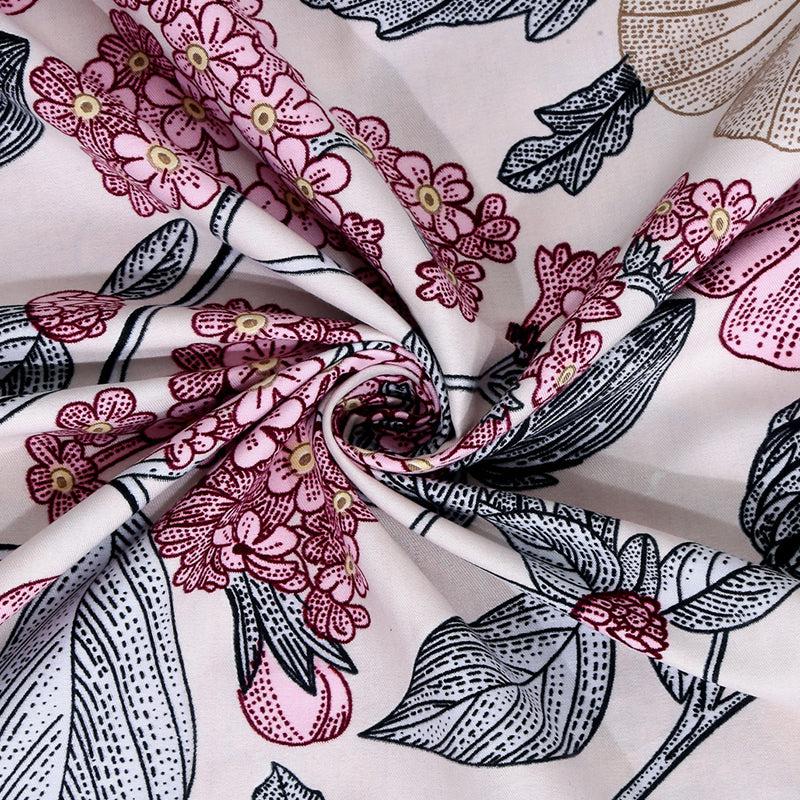 Merlin Floral PolyCotton Bedsheet  - 150 GSM media 6