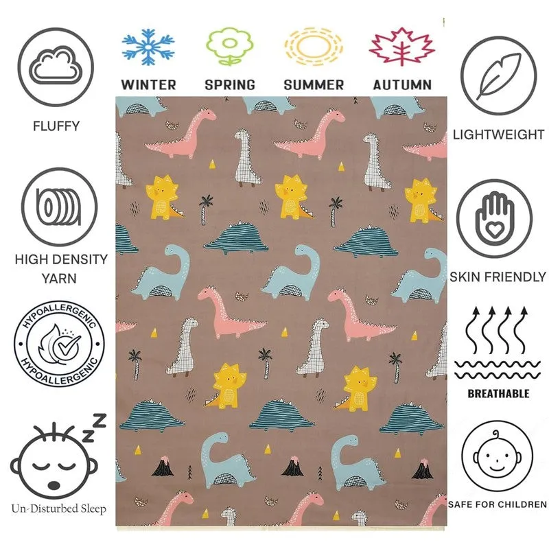Jurassic Fun Microfiber Kids Comforters - 150 GSM media 7
