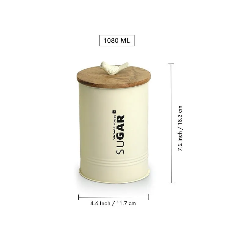 Pantry Prime Iron Jar (1080 mL Each) - Set Of Three media 6