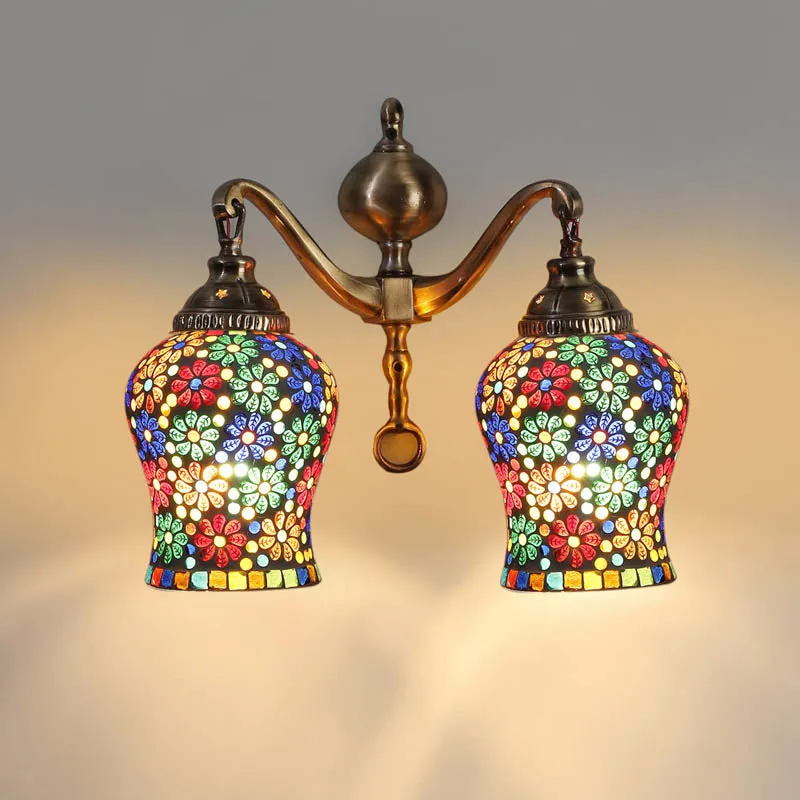 Cosmic Metal Mosaic Wall Lamp media 5
