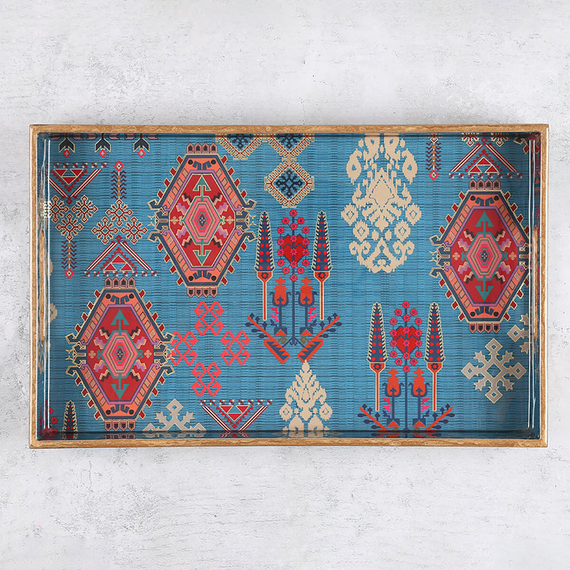 India Circus Adisa Serving Tray media 4