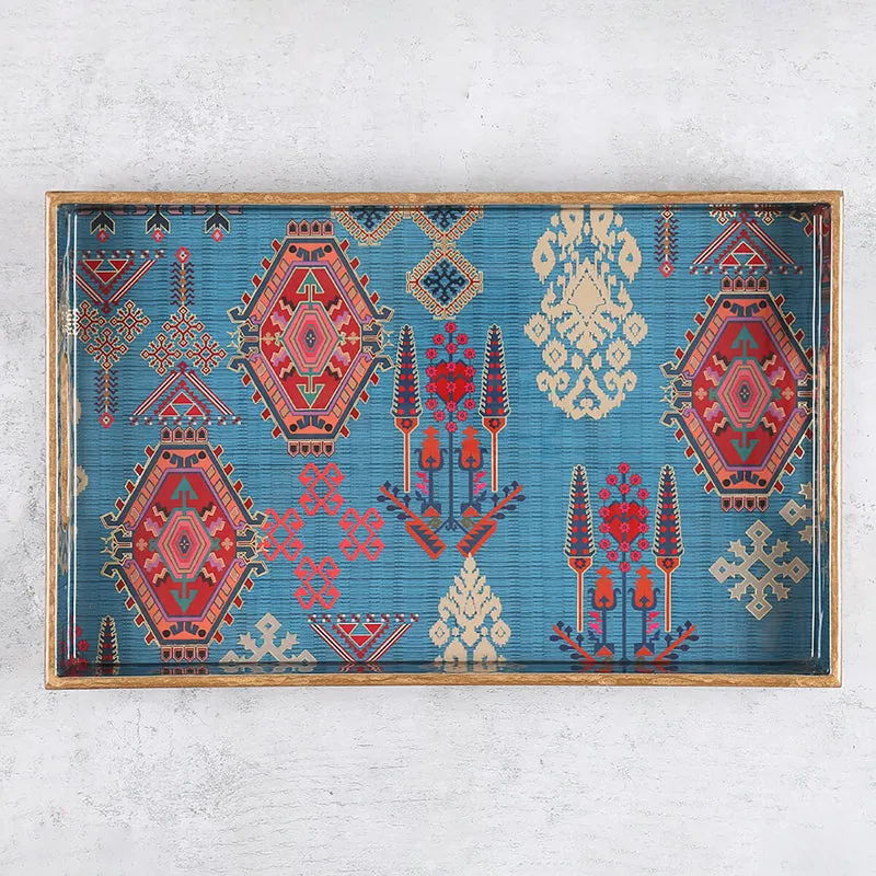 India Circus Adisa Serving Tray media 4