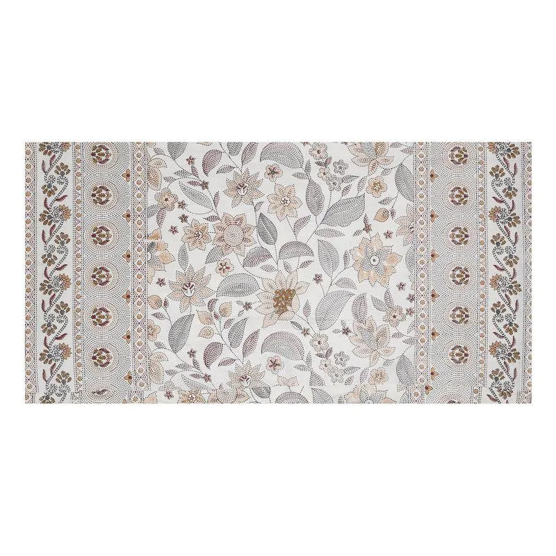 Ansa Flora Diwan Set (Grey) - Eight Piece Set media 4