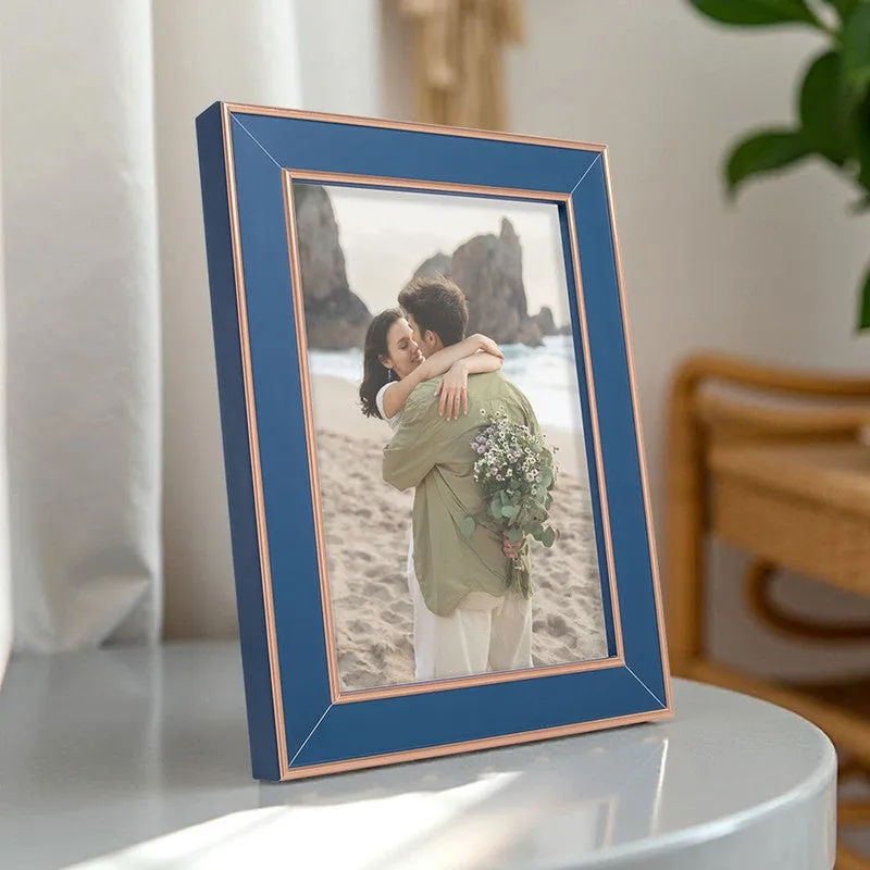Snip Photo Frame - Blue & Gold media 4
