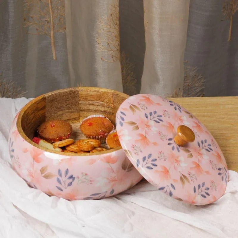 Flora Fine Wooden Roti Box media 1