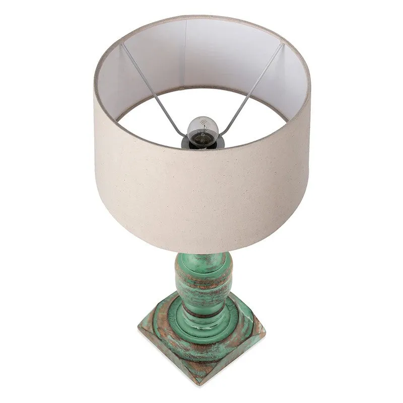 MonoCraft Wooden Table Lamp - Beige media 7