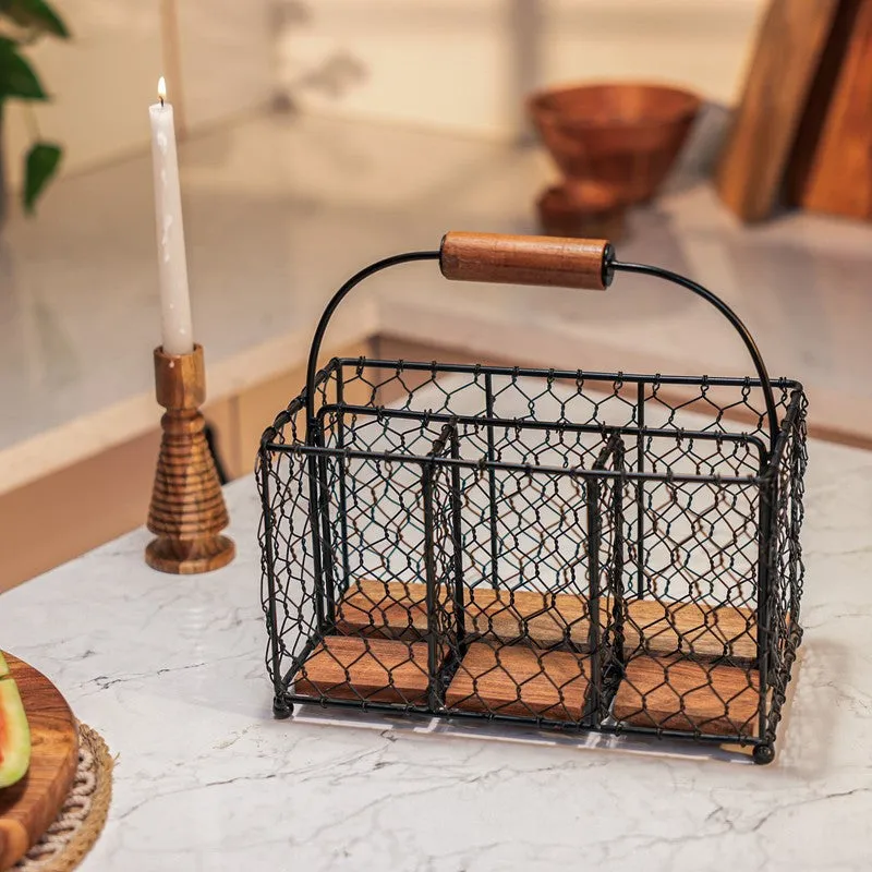TableStore Metal Fruit Basket media 5
