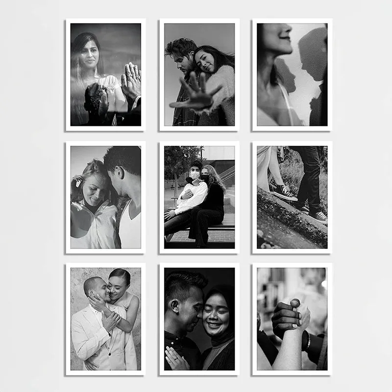 Ivanka Wooden Photo Frame (White) - Set Of Nine media 4