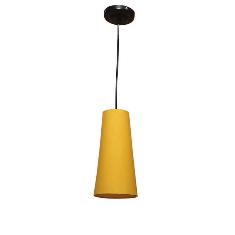 Ambient Aura Fabric Ceiling Lamp - Yellow media 5