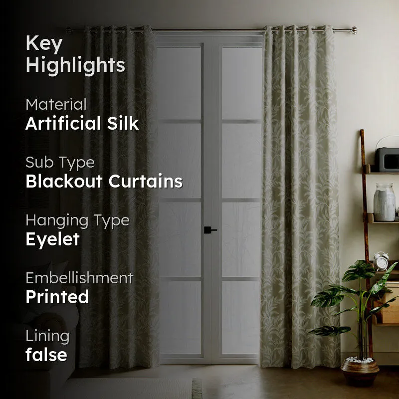 Ardath Jacquard Blackout Curtain - Set Of Two media 2