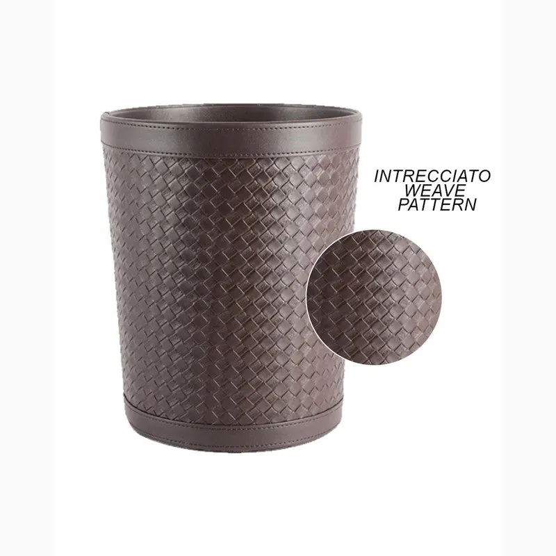 AarviDecor VerveBin Faux Leather Dustbin media 6