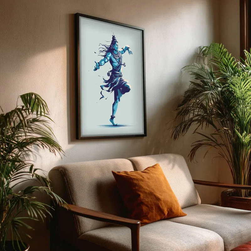 Shiva Tandava Divine Archival Paper Wall Art media 3