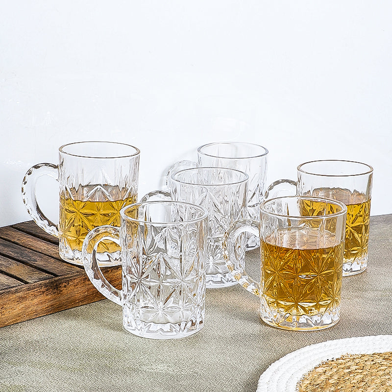Grido Beer Mug (450 ML) - Set Of Six