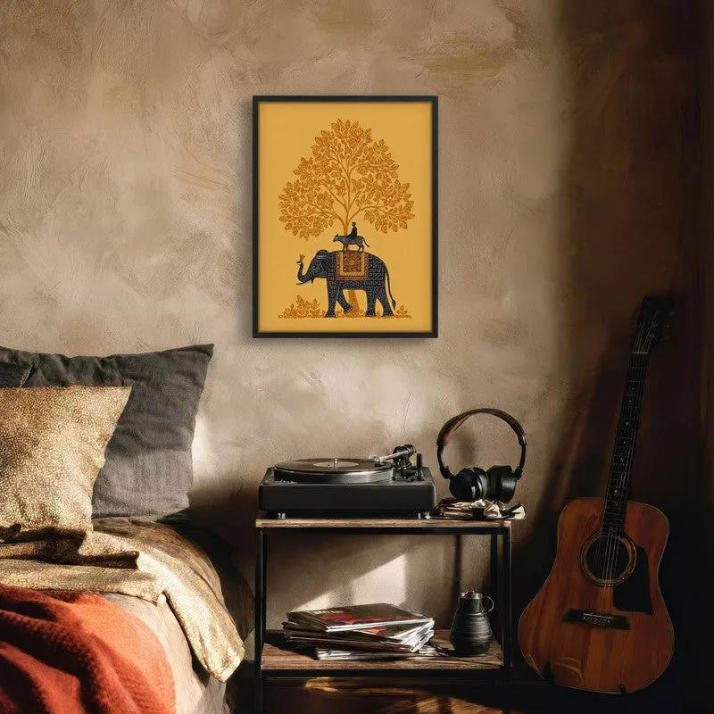 Vanraj Canvas Wall Painting With Black Frame media 8