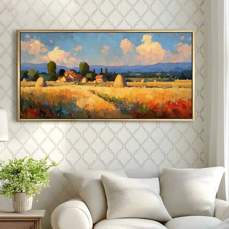 Floral Grassland Serenity Wall Art media 3