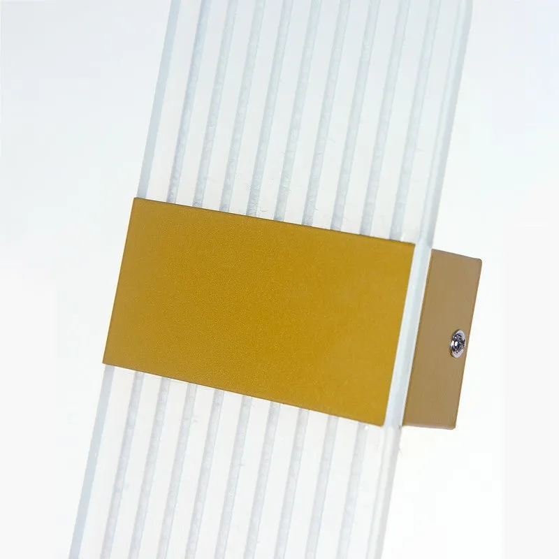 LumoFlex Multi-Mode Acrylic & Metal LED Wall Lamp - Transparent media 6