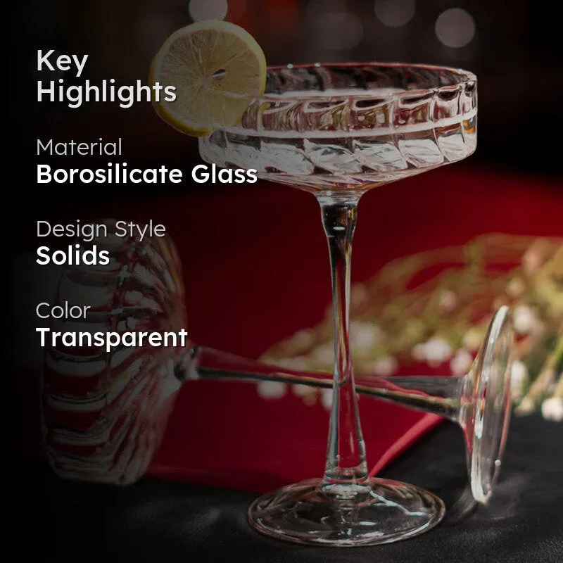 Velvet Rouge Wine Glasses(170 mL) - Set Of Two media 2