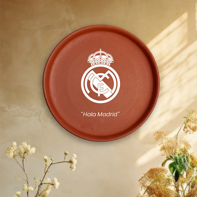 Hala Madrid Terracotta Wall Plate media 3