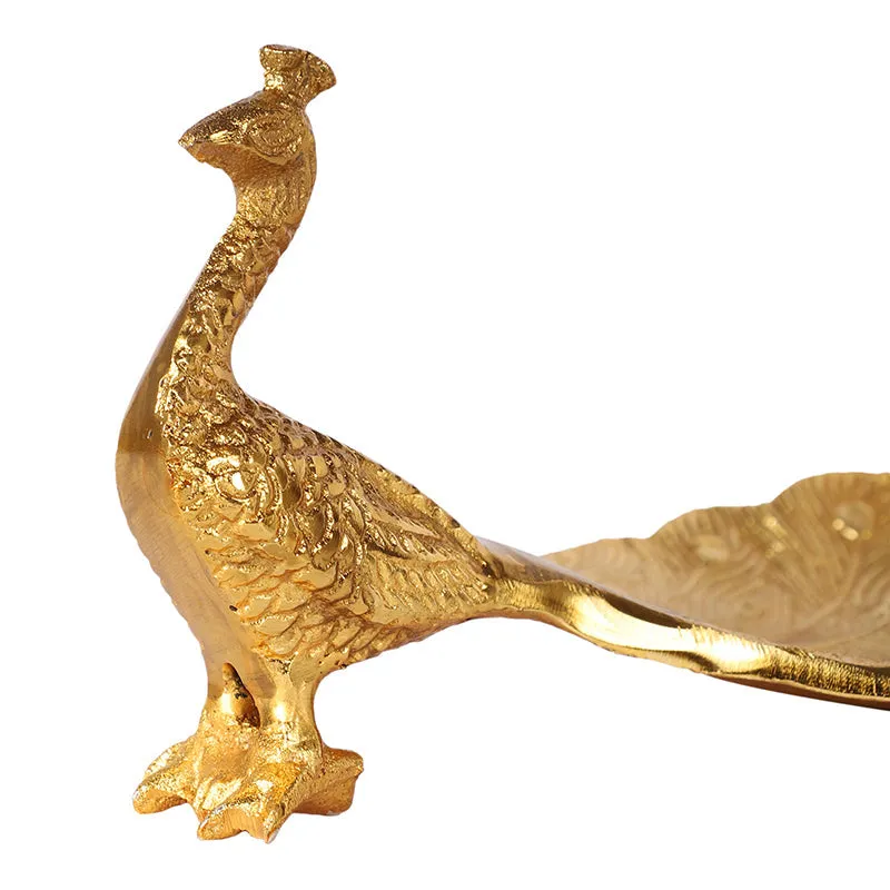 Ccile Aluminum Platter - Gold media 4