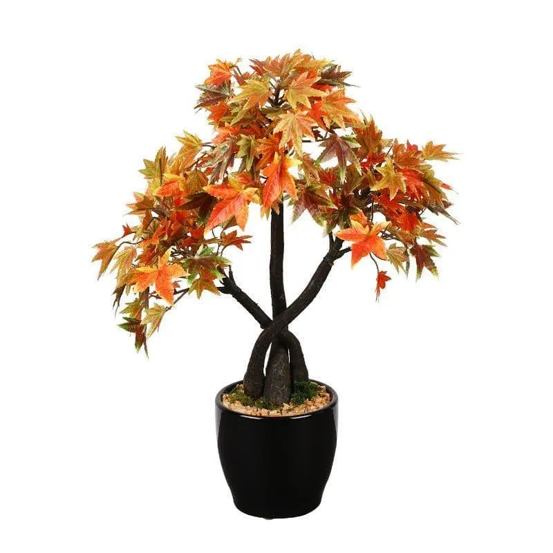 Faux Tall Maple Bonsai - 39 cms media 3
