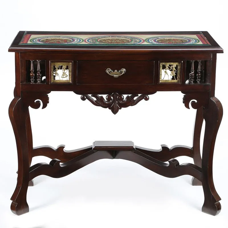 Atar Teak Wood Console Table media 4