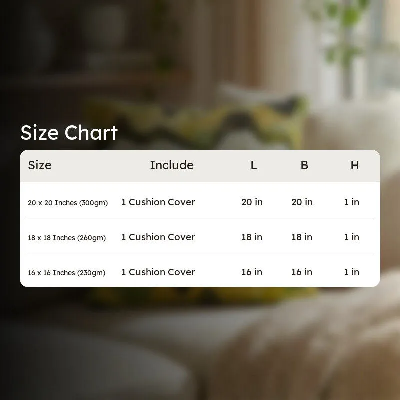 RythmFlow Cushion Cover - Yellow media 7
