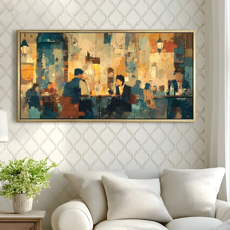 Ensemble Canvas Wall Painting With Frame media 4