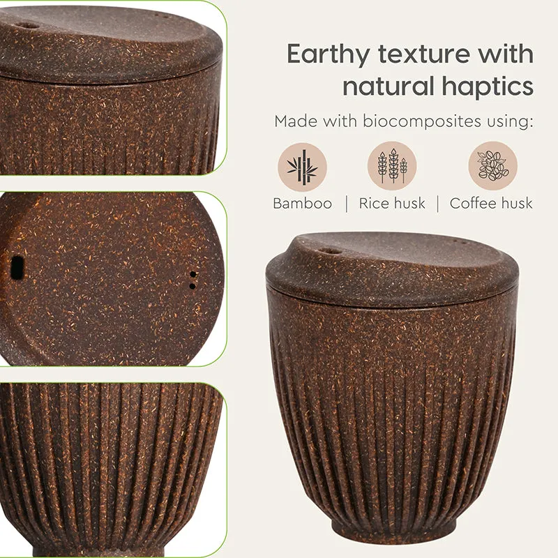 Desi Rice Husk Coffee Mug (250 mL) media 4