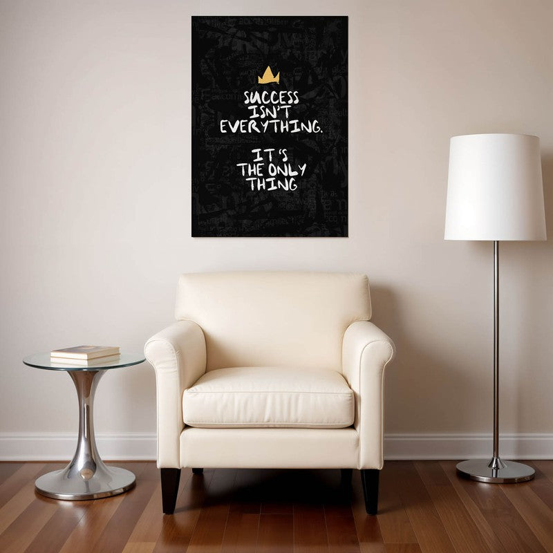 Crowned Aspirations Wall Poster