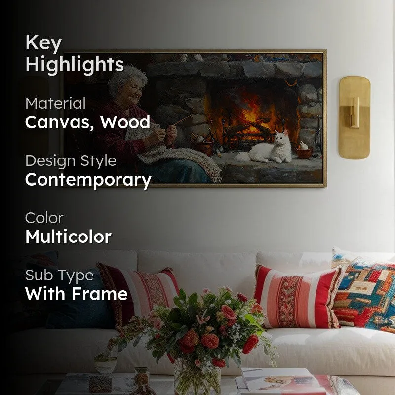 Needlebound Canvas Wall Painting With Frame media 2