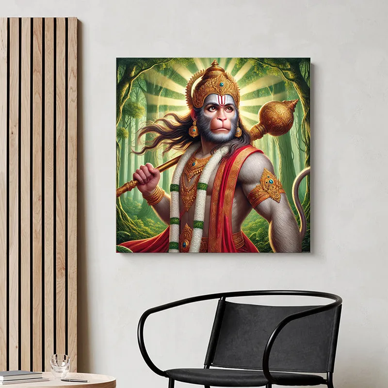 Vanara Veera Wall Painting media 1