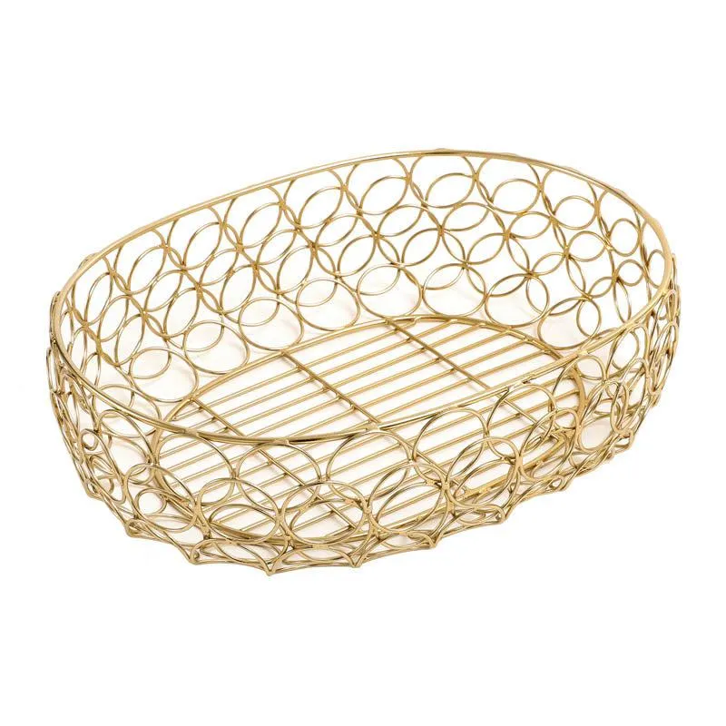 Flavio Fruit Basket - Gold media 3