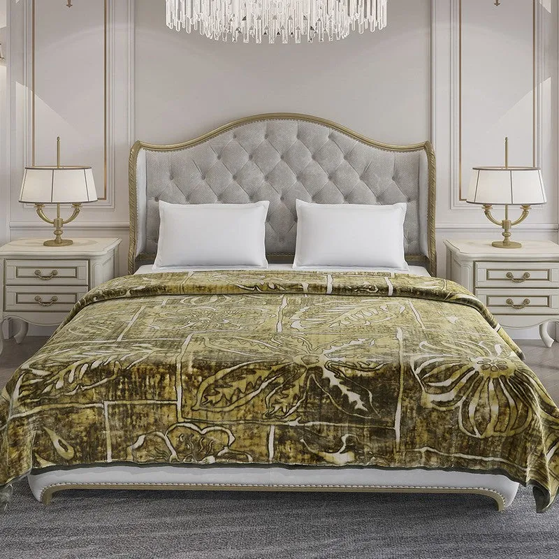 Monte Carlo Golden Oasis Blanket - 928 GSM media 4