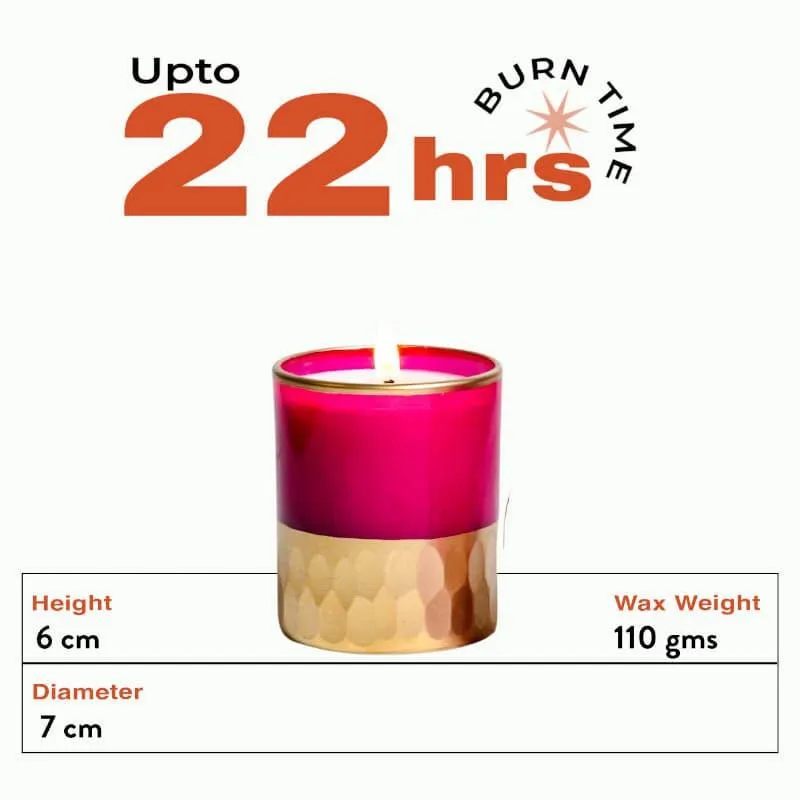 Mogra Scented Votive Candles - Set of Four media 5