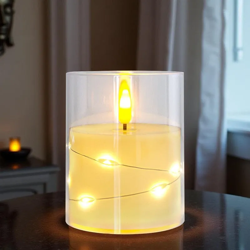 Aurelia Glow LED Battery Candle media 4