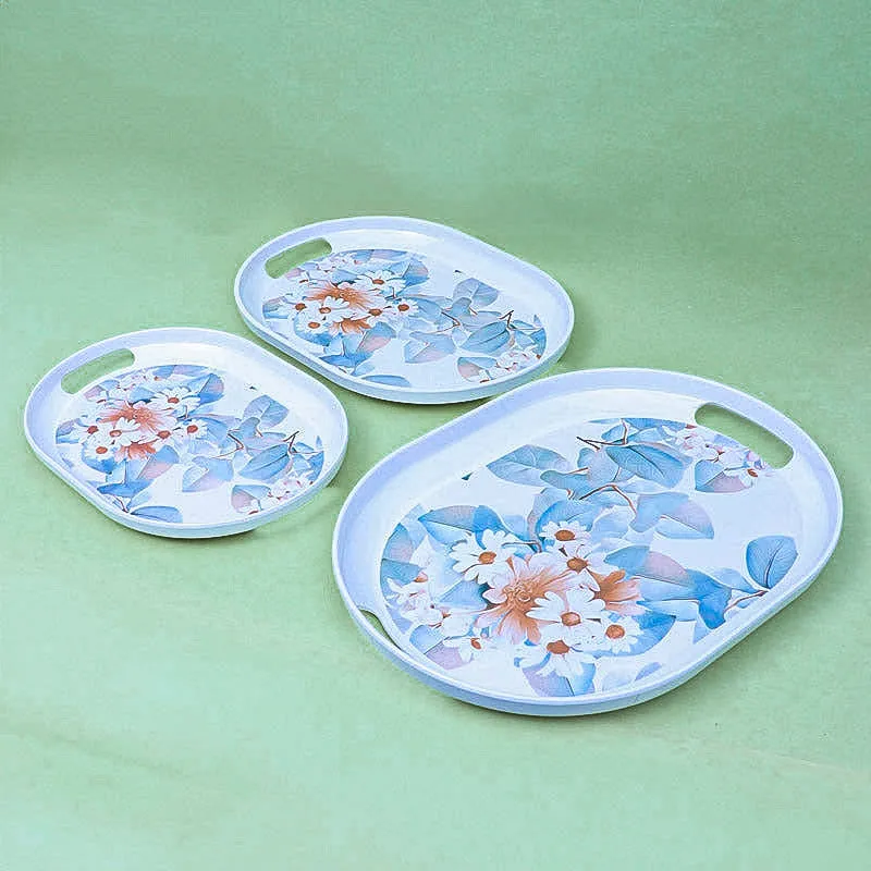 Daisy Dream Serving Tray - Set Of Three media 6