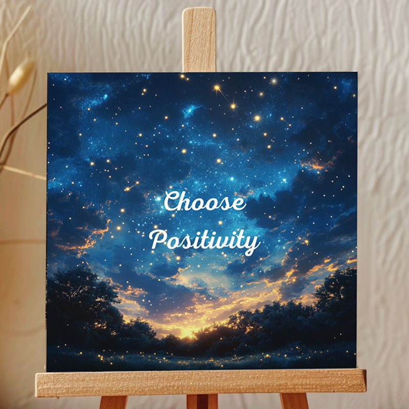 Choose Positive Showpiece