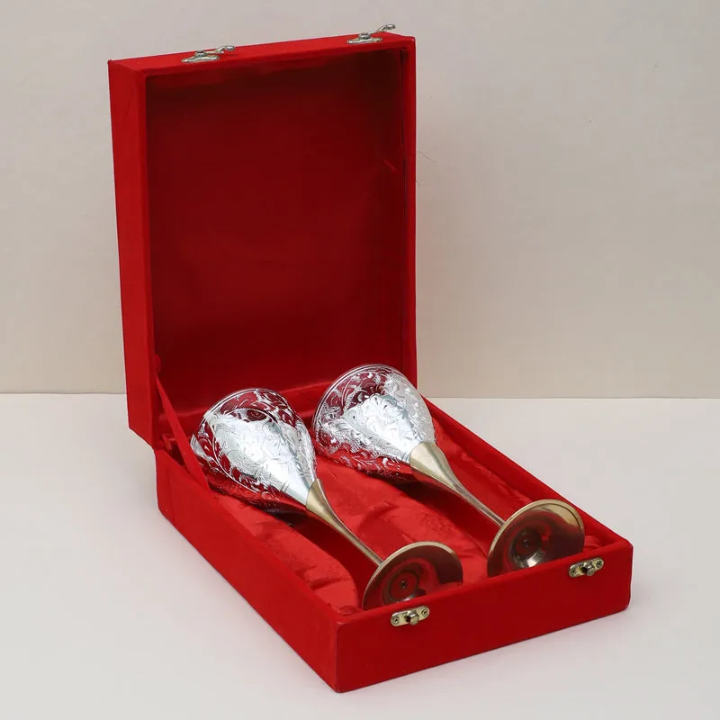Ruqayya Martini Glasses (100 ML) - Set Of Two media 3