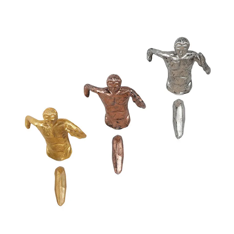 The Metallic Titans Aluminium Wall Art - Set Of Three media 3