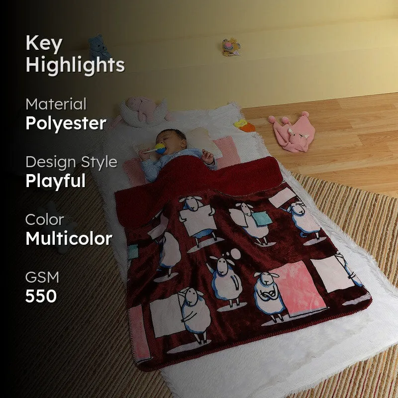 Monte Carlo Cozy Critter Blanket - 550 GSM media 2