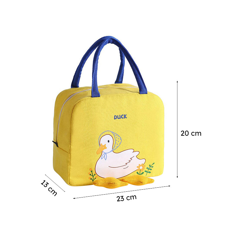 Duck Charm Oxford Lunch Bag - Yellow media 8