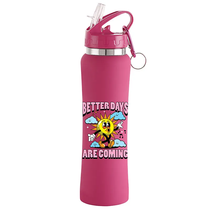 Better Days Are Coming Sipper Water Bottle - 750 mL media 1